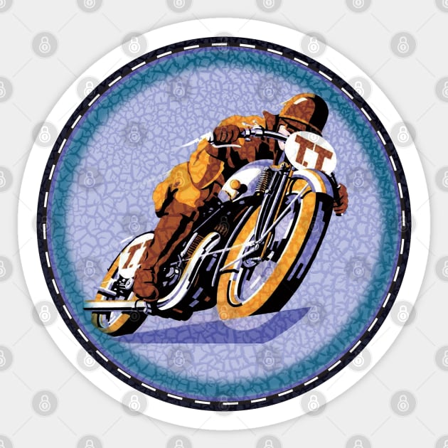 Speed Bike Sticker by Midcenturydave